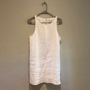 Reformation white linen dress